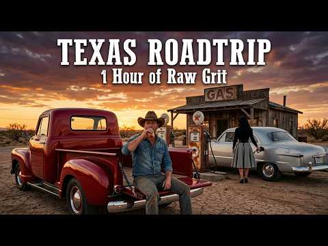 Texas Desert Blues 🏜️🤠 1 Hour of Raw Electric Blues & Vintage Vibes 🎸