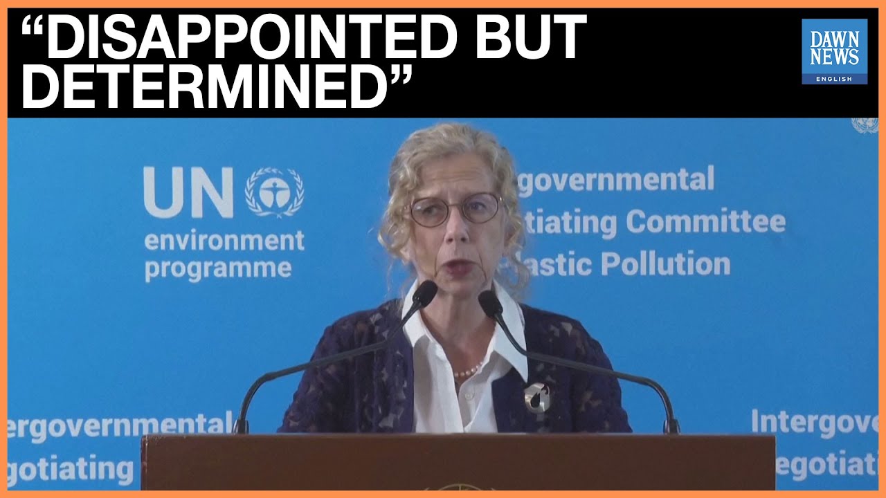 UN Environment Chief Expresses Disappointment as Global Plastics Treaty Talks Stall | United Nations