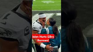 Jalen Hurts And Bry Burrows