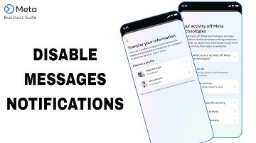 How To Disable And Turn Off Messages Notifications On Meta Business Suite App