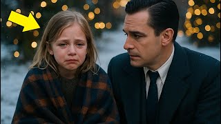 „ICH HABE NIEMANDEN! AN WEIHNACHTEN FINDET EIN MILLIONÄR EIN BETTELNDES MÄDCHEN SCHLAFEND AUF DER...