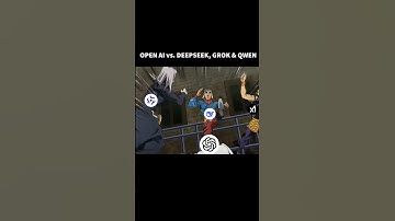 Open AI vs DeepSeek, Grok, and Qwen #shorts