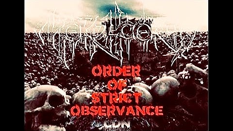 MORPHCORED - Order Of Strict Observance