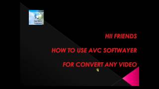 how to use avc software screenshot 2