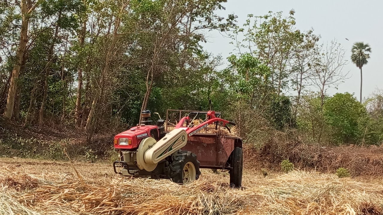 vst power tiller with trolley|| vst shakti 130 di power tiller