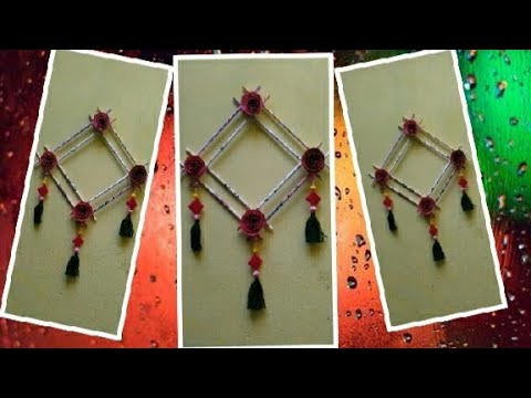 पुराने कैलेंडर या रद्दी पेपर से बनाएं शोपीस beautiful wall hanging