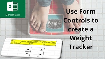 Excel Mastery: Creating Weight Tracker