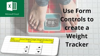 How to create a Weight Tracker in Microsoft Excel screenshot 5