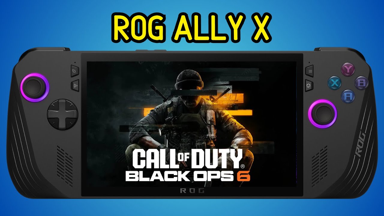 Cod Black Ops 6 | Performance no Asus Rog Ally X - YouTube