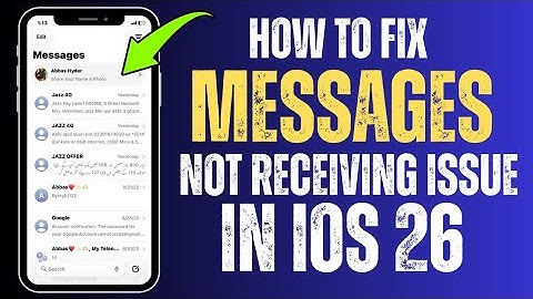 Problemen met het ontvangen van tekstberichten op de iPhone oplossen | iMessage of sms werkt niet...