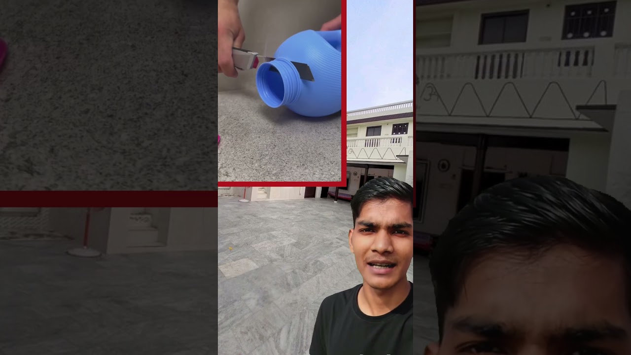 खाली बोतल से बना दिया कमाल का पाइप कनेक्टर #desijugaad #pipeconnector #plasticreuse