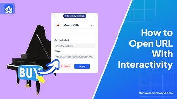 How to Open URL With Interactivity