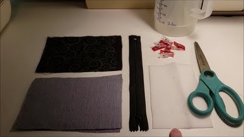 How to Sew a Zipper Pouch Using the Butler Method | Part 2