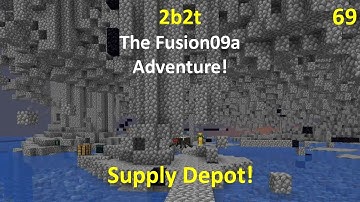 2b2t - Minecraft - (69) Het Fusion09a Avontuur - Bevoorradingsdepot!