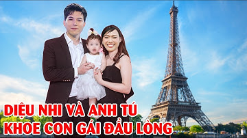 Hậu đám cưới, Diệu Nhi và Anh Tú đưa con ga