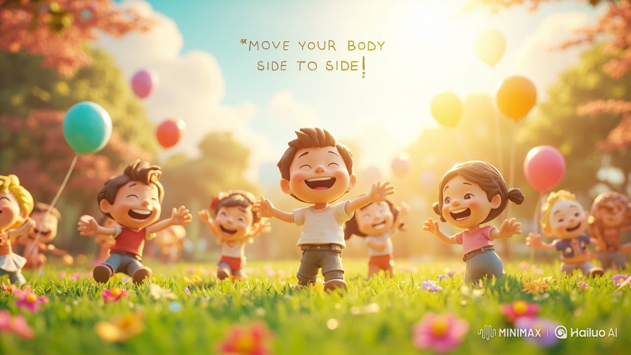Move and Spin Song 💫|Fun Action & Movement Song for Kids|Dance, Wiggle ...