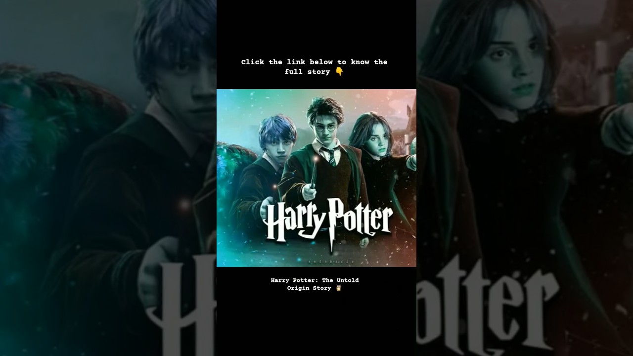 Harry Potter: The Untold Origin Story - Tamil Inspirational story 