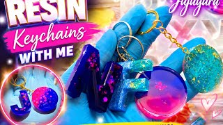 Handmade resin DIY ✨Mixing, pouring, and demoulding satisfying creations 💙💗