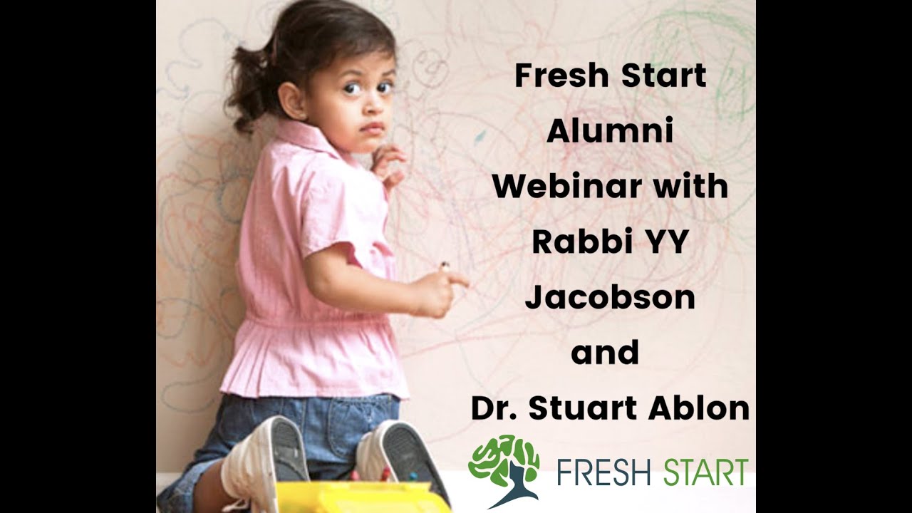 Fresh start alumni webinar with rabbi yy jacobson and dr stuart ablon