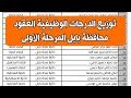 عاجل توزيع الدرجات الوظيفية لمحافظة بابل العقود المرحلة الأولى رابط الأسماء بالوصف و اول تعليق 