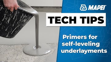 Tech Tip on primers for self-leveling underlayments