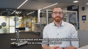 AGV driven by Siemens – standardized software combined with artificial intelligence