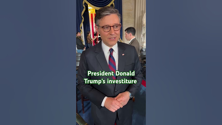 Video Goes Viral Of The Historic Investiture of Donald Trump: A Moment Of Joy In  America