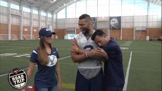 Espnu Road Trip Raw Ali & Kyle Embrace