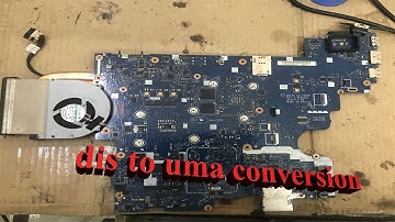 Dell Latitude E6530 Graphics Conversion  DIS TO UMA    Laptop No Display problem solution