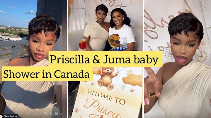 JUMA JUX & PRISCILLA BABY SHOWER HELD IN CANADA BY IYABO OJO FRIENDS & FAMILY #viralvideo #trend