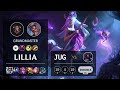 Lillia Jungle vs Elise - KR Grandmaster Patch 10.23