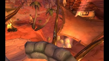 World of Warcraft - Exploit - Over Gurubashi Arena, Under Orgrimmar.