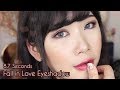 ♥ CathyDoll 8.2 Seconds FALL IN LOVE Eyeshadow Review ♥