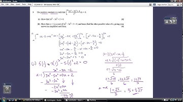 11) OCR Core 2 - 18 January 2013 Q9