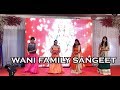 Sangeet dance showreel  waani family  nashik  
