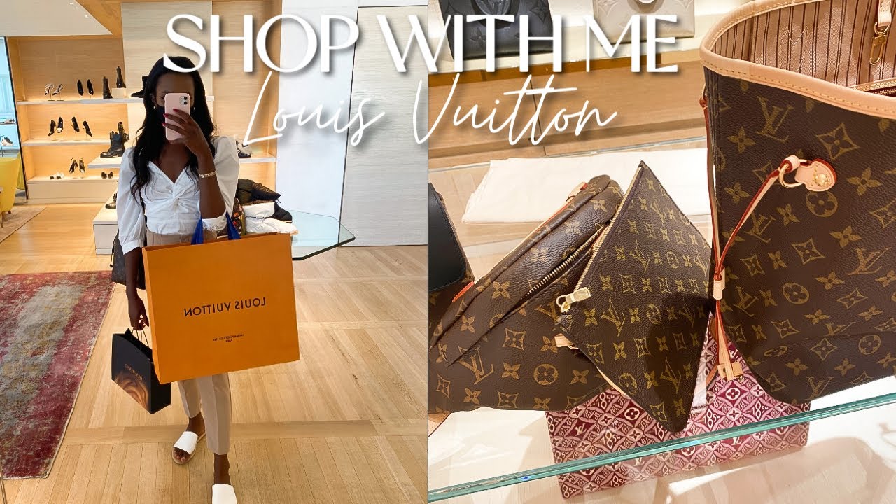 Let's go buy a bag! Shop with me at Louis Vuitton