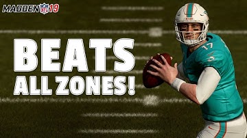 Unique Madden 19 Play Design that BEATS ALL ZONE COVERAGES!