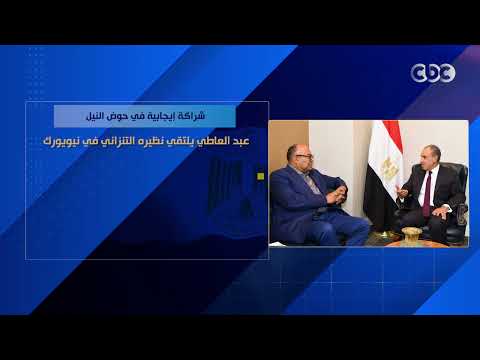 شراكة إيجابية في حوض النيل.. عبد العاطي يلتقي نظيره التنزاني في نيويورك