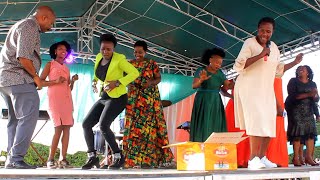 Mary Asimwe (Gospel Music Legend) Live on Stage with other Celebrated Artistes
