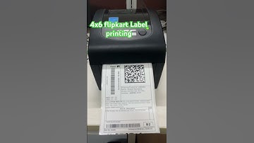 Print Flipkart Labels Using TSC DA 310 Printer