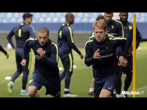 Vídeo y estrategia en La Rosaleda antes del #MálagaSevillaFC