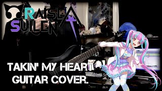 Video thumbnail of "【BanG Dream!】RAISE A SUILEN - Takin' my Heart Demo size. 弾いてみた"