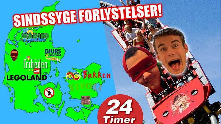Besøger ALLE Forlystelsesparker i Danmark på 24 Timer (Danmarksrekord)