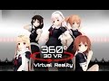 360 3D 4K | MMD 気まぐれメルシィ 【VR】艦これVer
