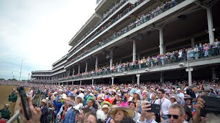 Flashback:  Rich Strike wins the 2022 Kentucky Derby. Follow #InsideTheBackstretch