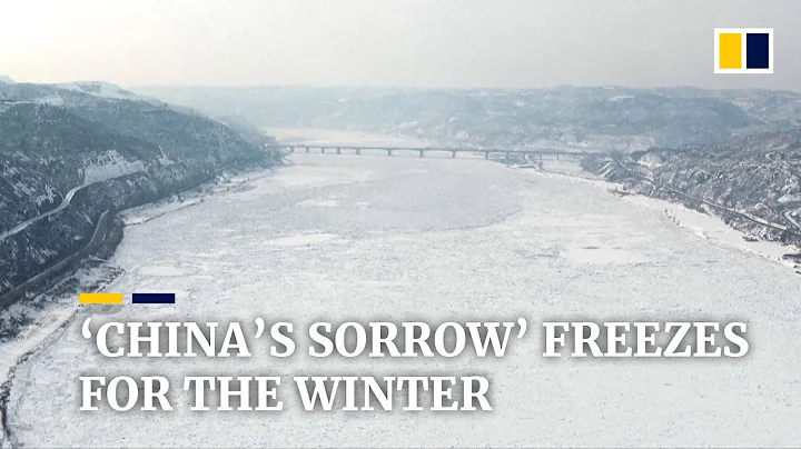 Winter freeze arrives along ‘China's sorrow’, the Yellow River - DayDayNews