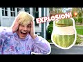 GIANT WATERMELON EXPLOSION!! 😱