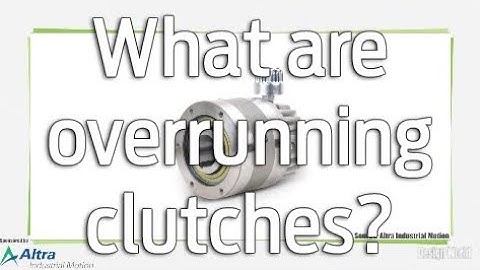What are overrunning clutches?