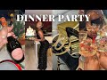 Vlog hosting my first dinner party
