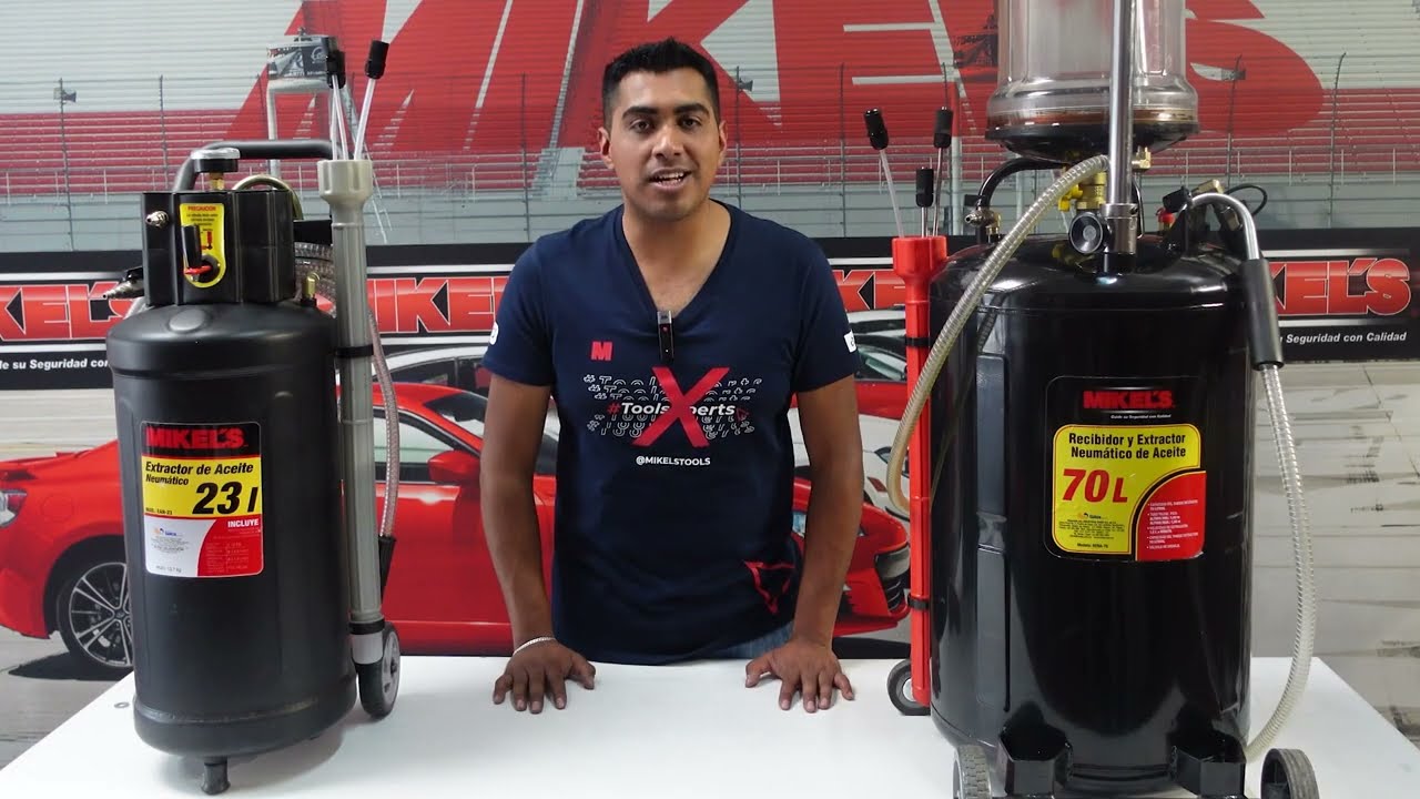 Extrae el Aceite de tu vehículo o en tu taller 